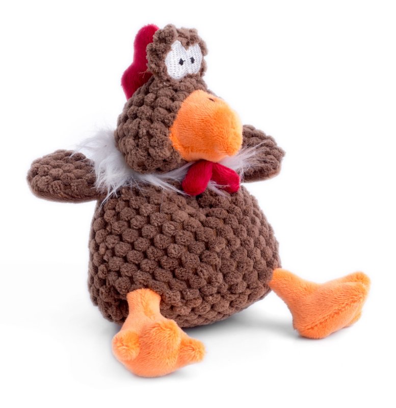 PETFACE BUDDIES MINI CHICKEN PLUSH DOG TOY