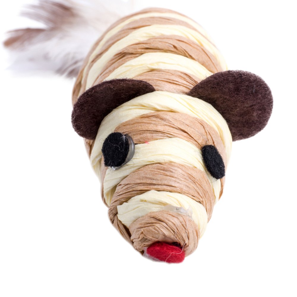 CATKINS SISAL MOUSE CAT TOY
