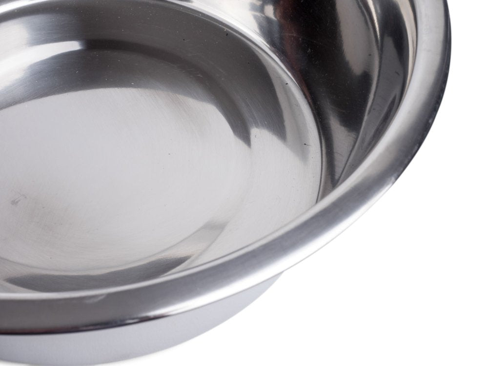 STAINLESS STEEL DISH MED 19CM