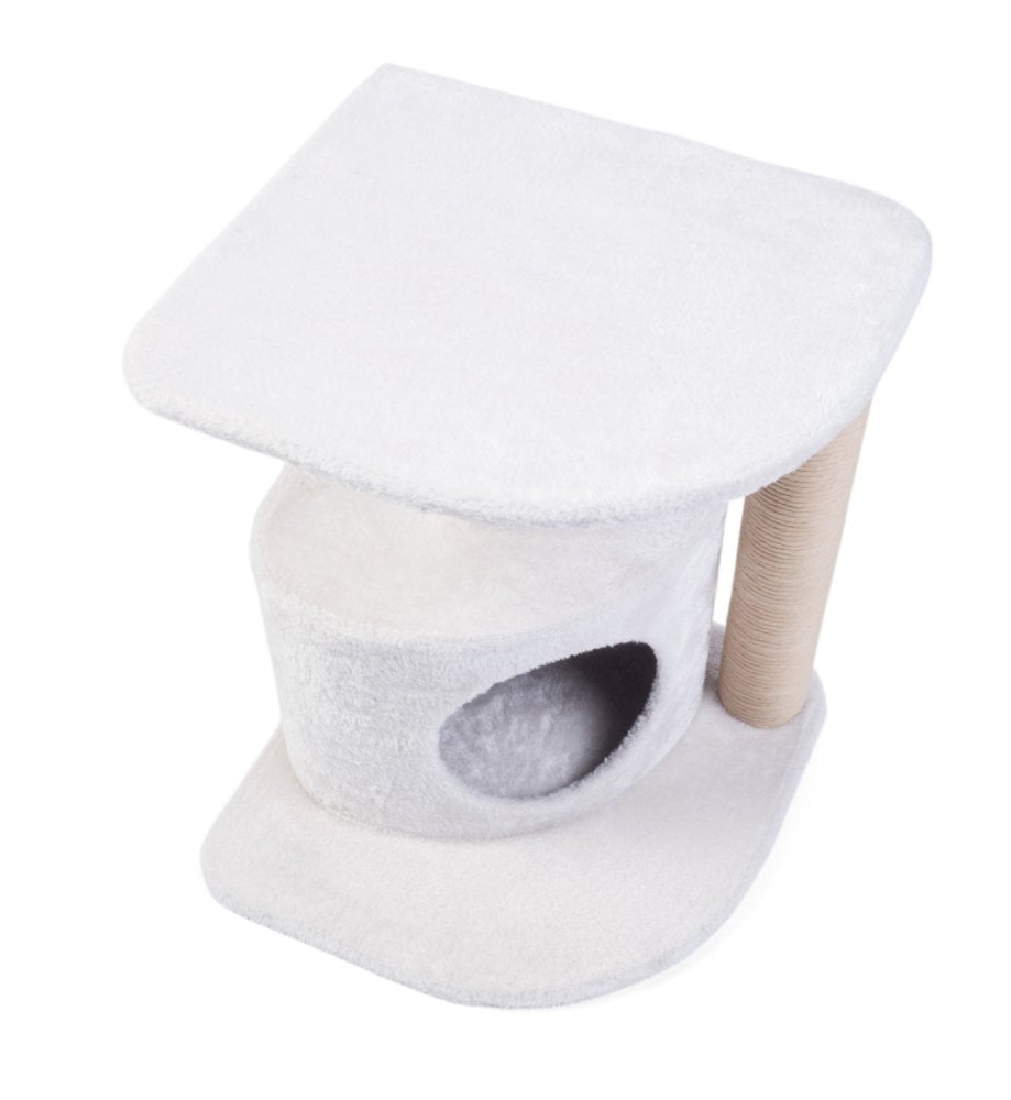 CREAM CORNER CAT SCRATCHER