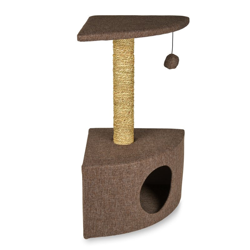 BROWN CORNER CAT SCRATCHER