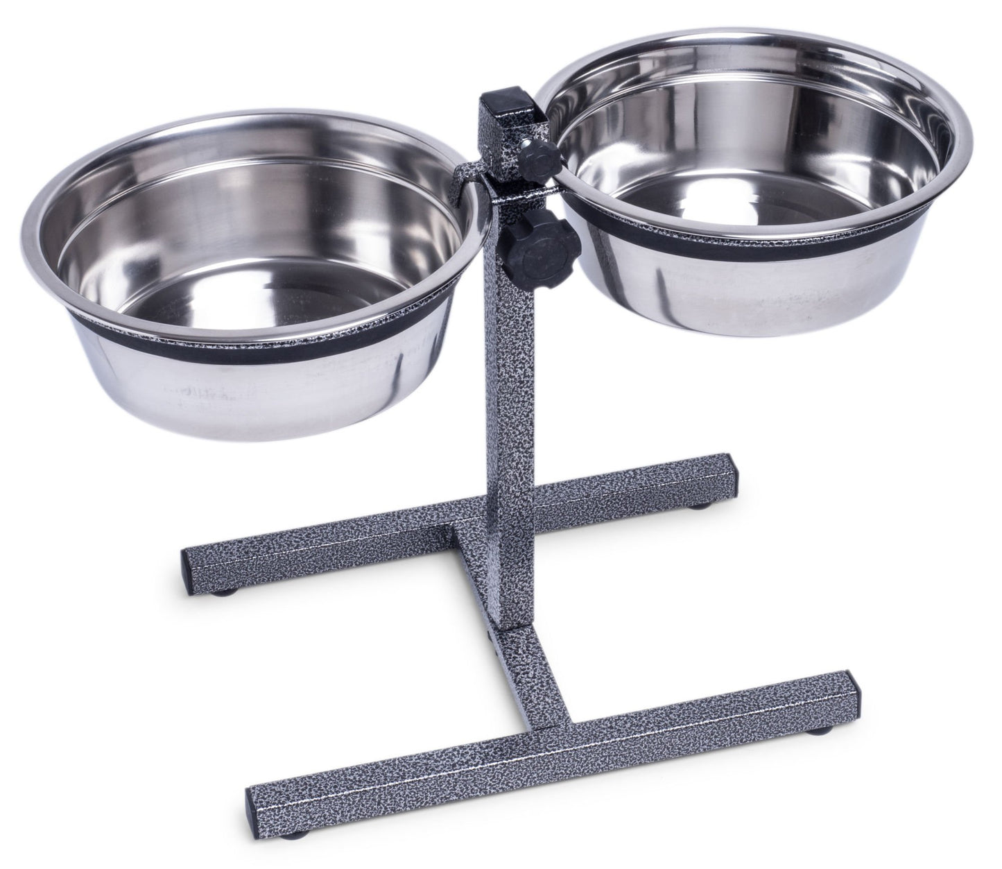 STAINLESS STEEL ADJUSTABLE DOUBLE DINER SML