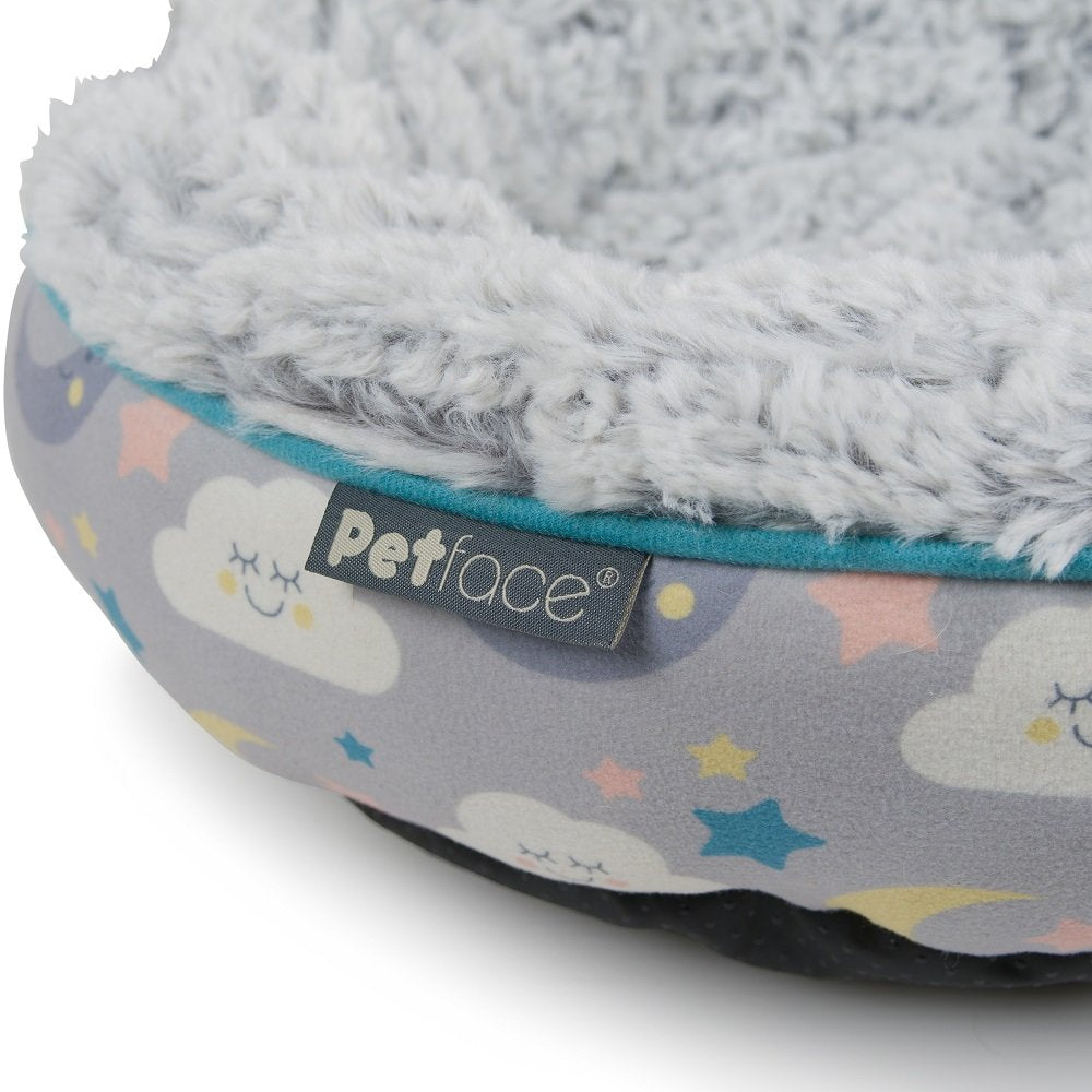 LITTLE PETFACE CAT DONUT BED