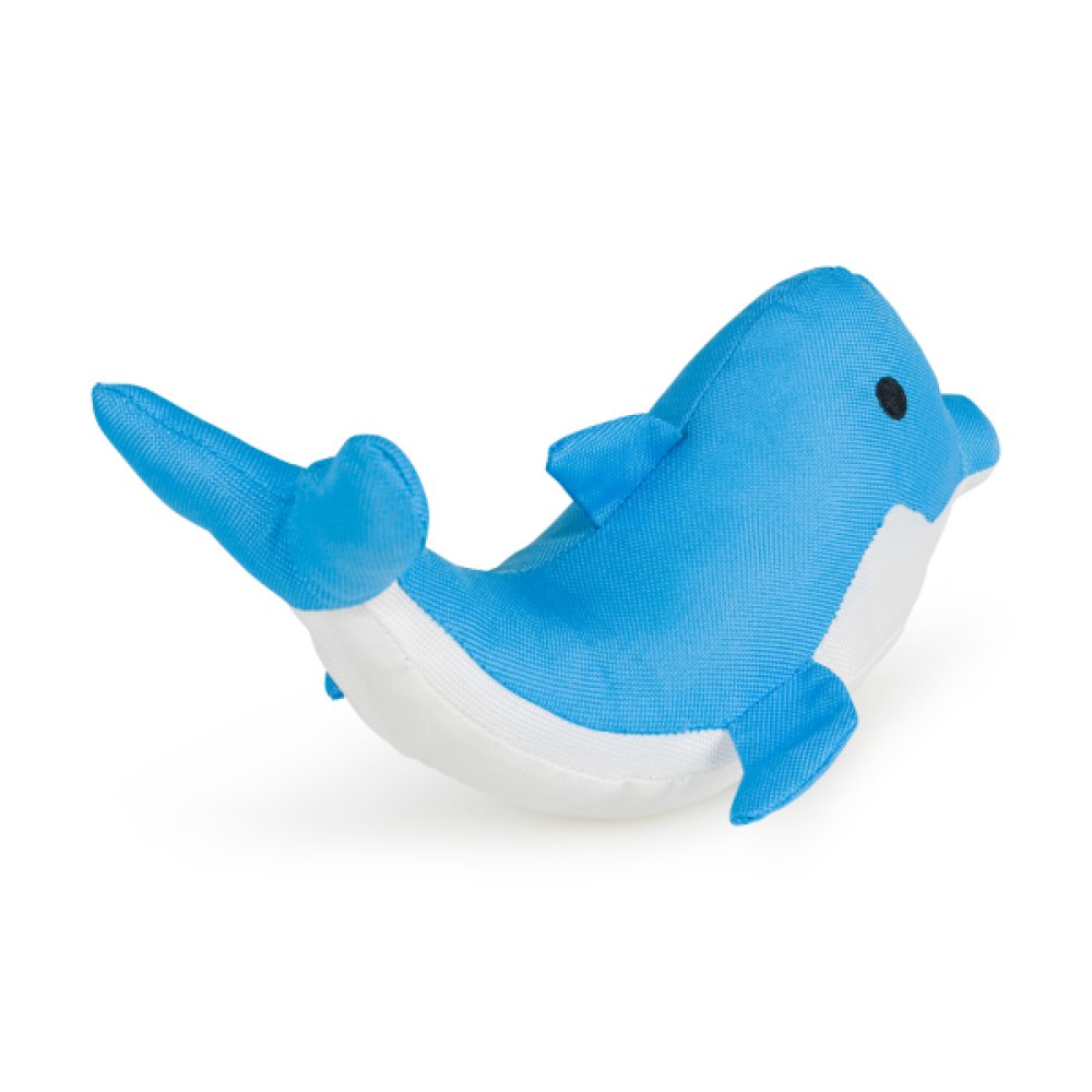 PETFACE PLANET DEVI DOLPHIN PLUSH DOG TOY