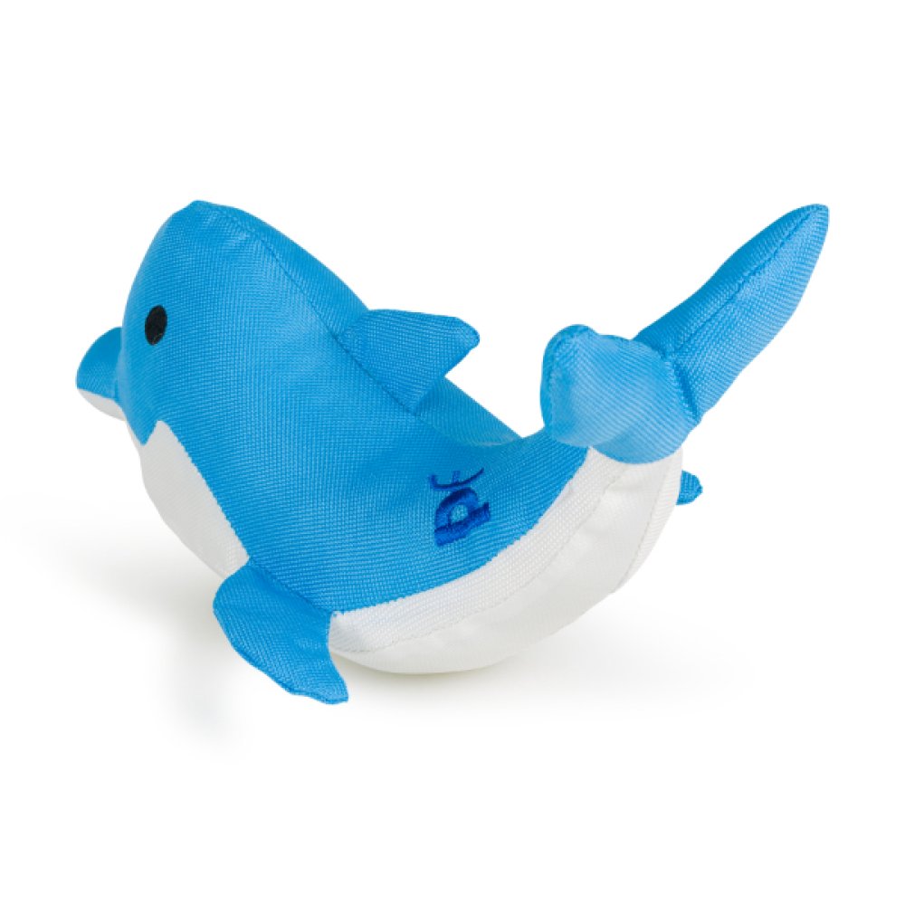 PETFACE PLANET DEVI DOLPHIN PLUSH DOG TOY