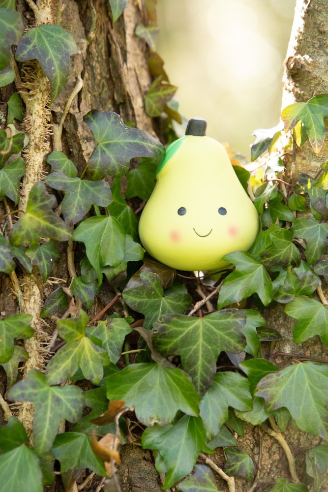 FOODIE FACES LATEX PEAR DOG TOY SML