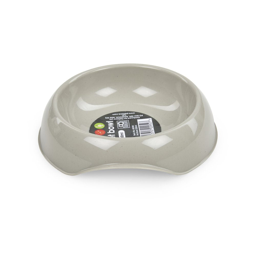 SINGLE CAT BOWL BLUE/GREY 200ML