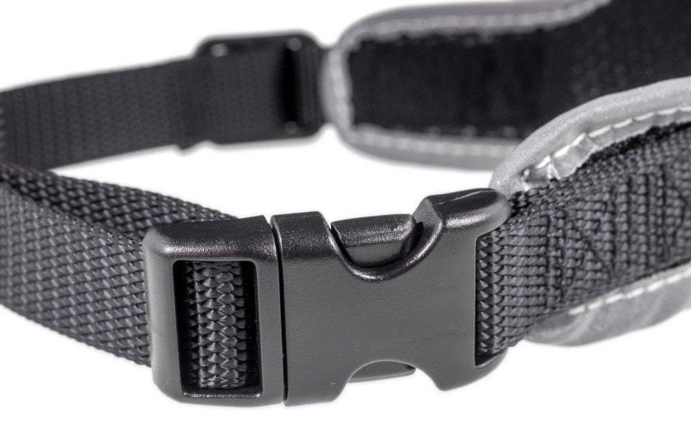 REFLECTIVE COMFORT DOG HARNESS BLACK XS