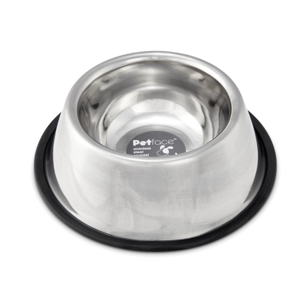 STAINLESS STEEL SPANIEL BOWL 15CM