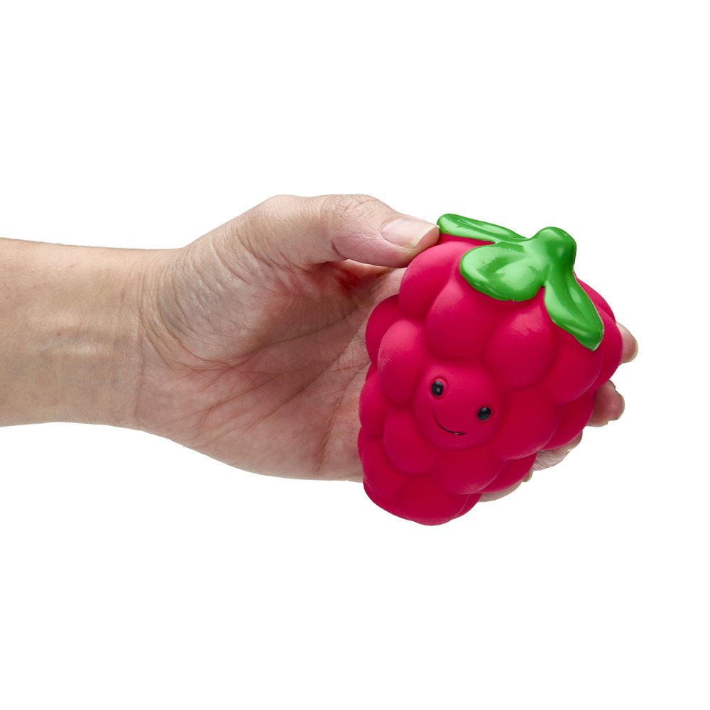 FOODIE FACES LATEX RASPBERRY DOG TOY SML