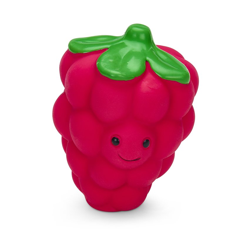FOODIE FACES LATEX RASPBERRY DOG TOY SML