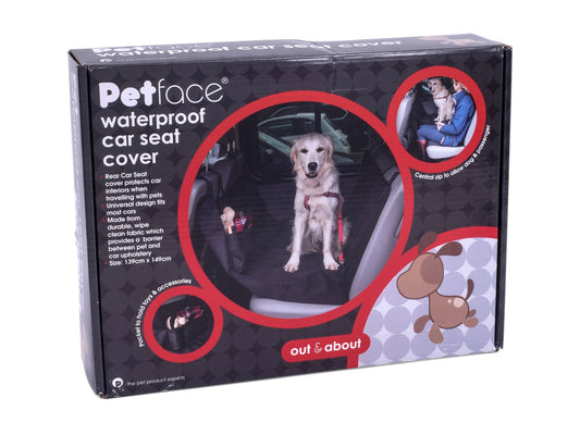 WATER RESISTANT REAR CAR SEAT COVER