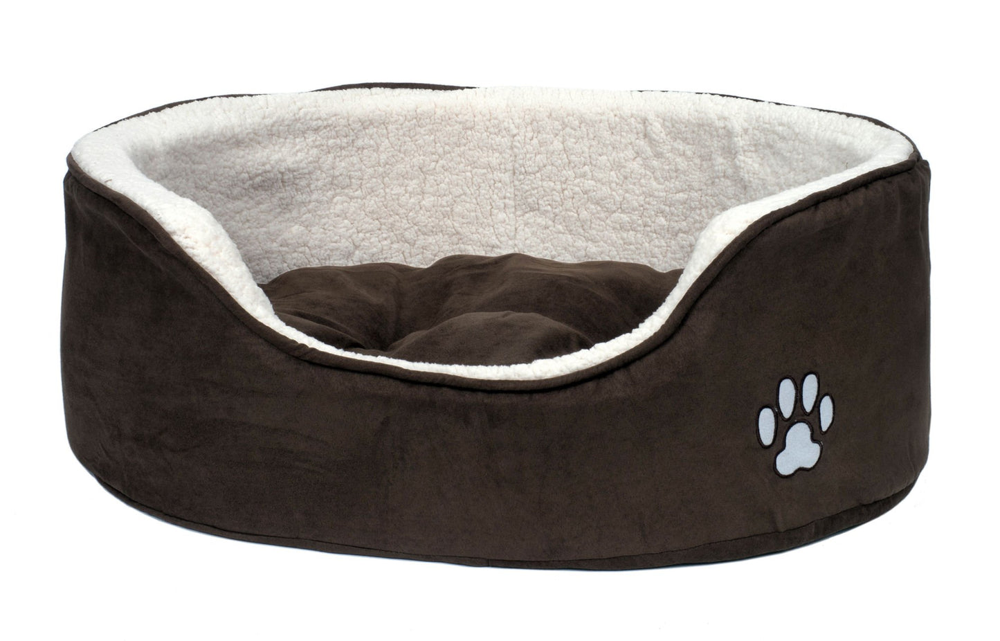 SAMS LUXURY OVAL PET BED SML
