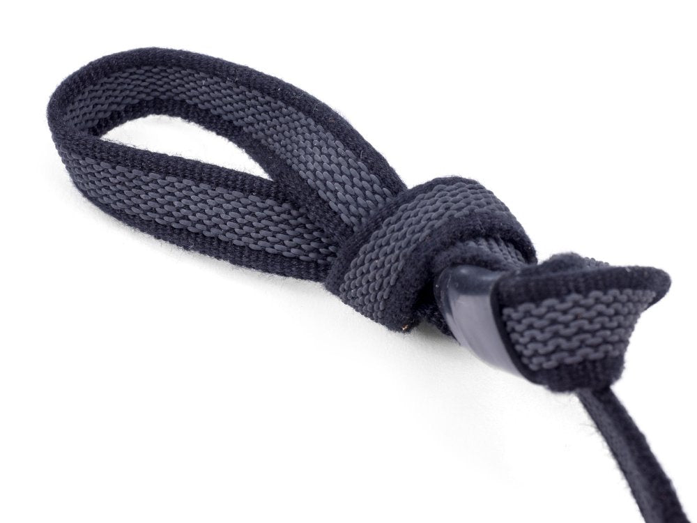 SERIOUSLY STRONG SOLID RUBBER ROPE BALL DOG TOY MED