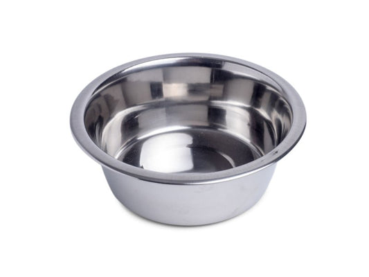STAINLESS STEEL DISH MED 19CM