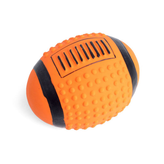 ASSORTED LATEX SPORTS BALLS DOG TOY