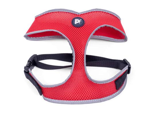 REFLECTIVE COMFORT HARNESS RED XX