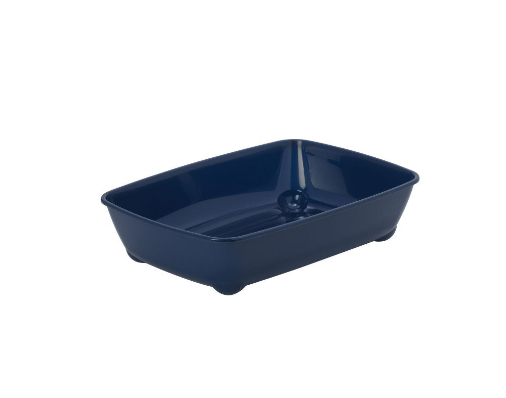 CAT LITTER TRAY BLUE/GREY/PINK 37CM