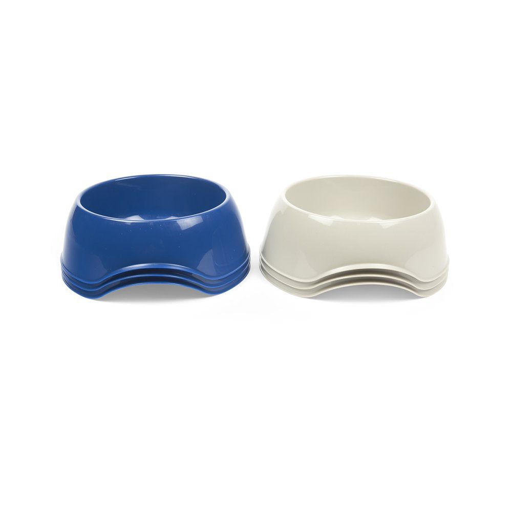 DOG BOWL BLUE/GREY 1.3L