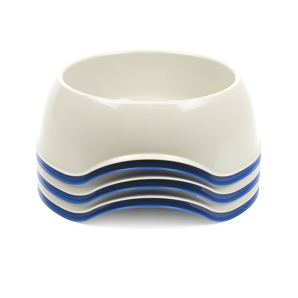 DOG BOWL BLUE/GREY 1.3L