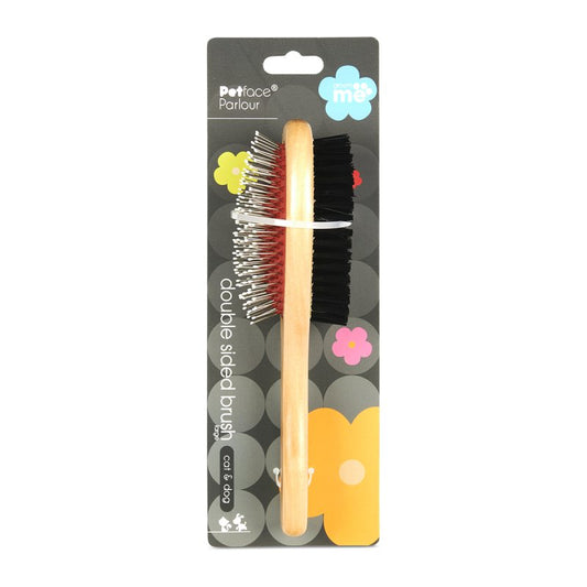 WOODEN DOUBLE SIDED BRUSH