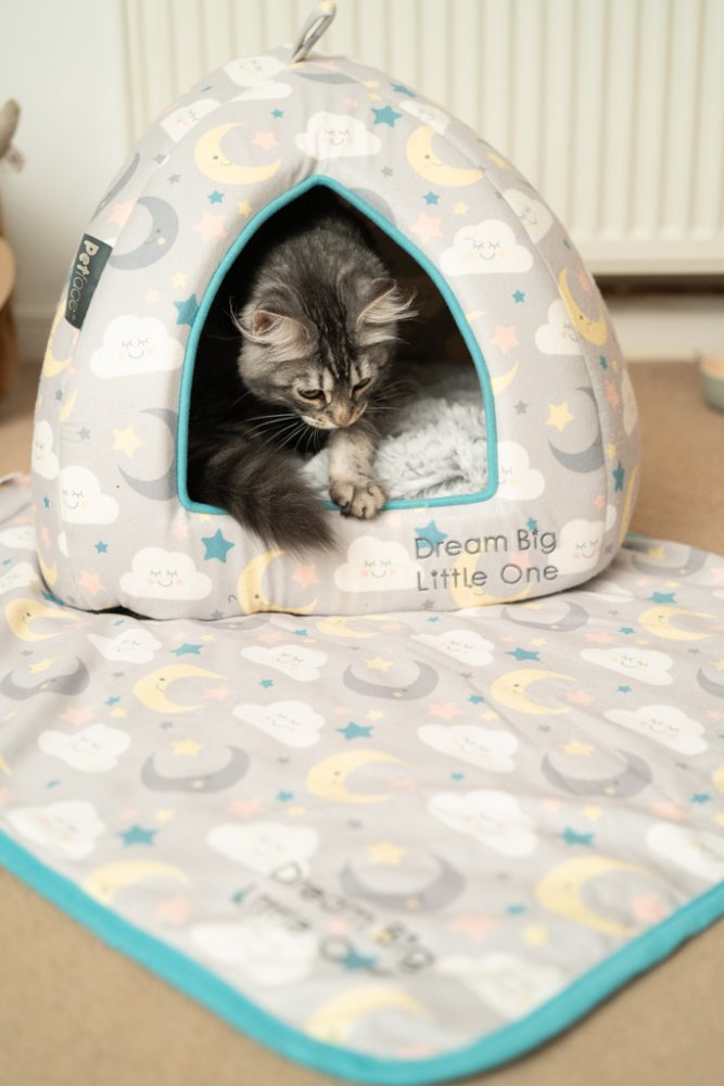 LITTLE PETFACE IGLOO Cat Bed Cave