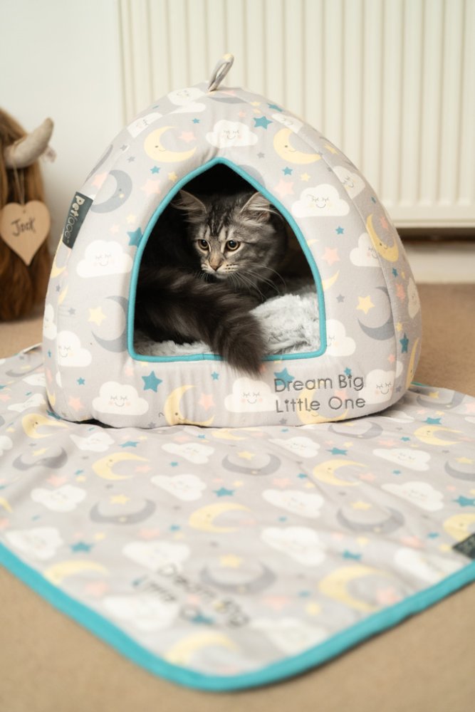 LITTLE PETFACE IGLOO Cat Bed Cave