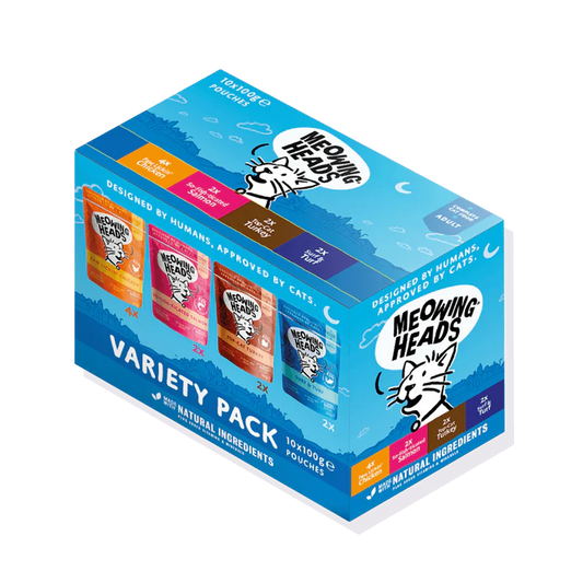Variety Pack Wet Cat Food 10 x 100g